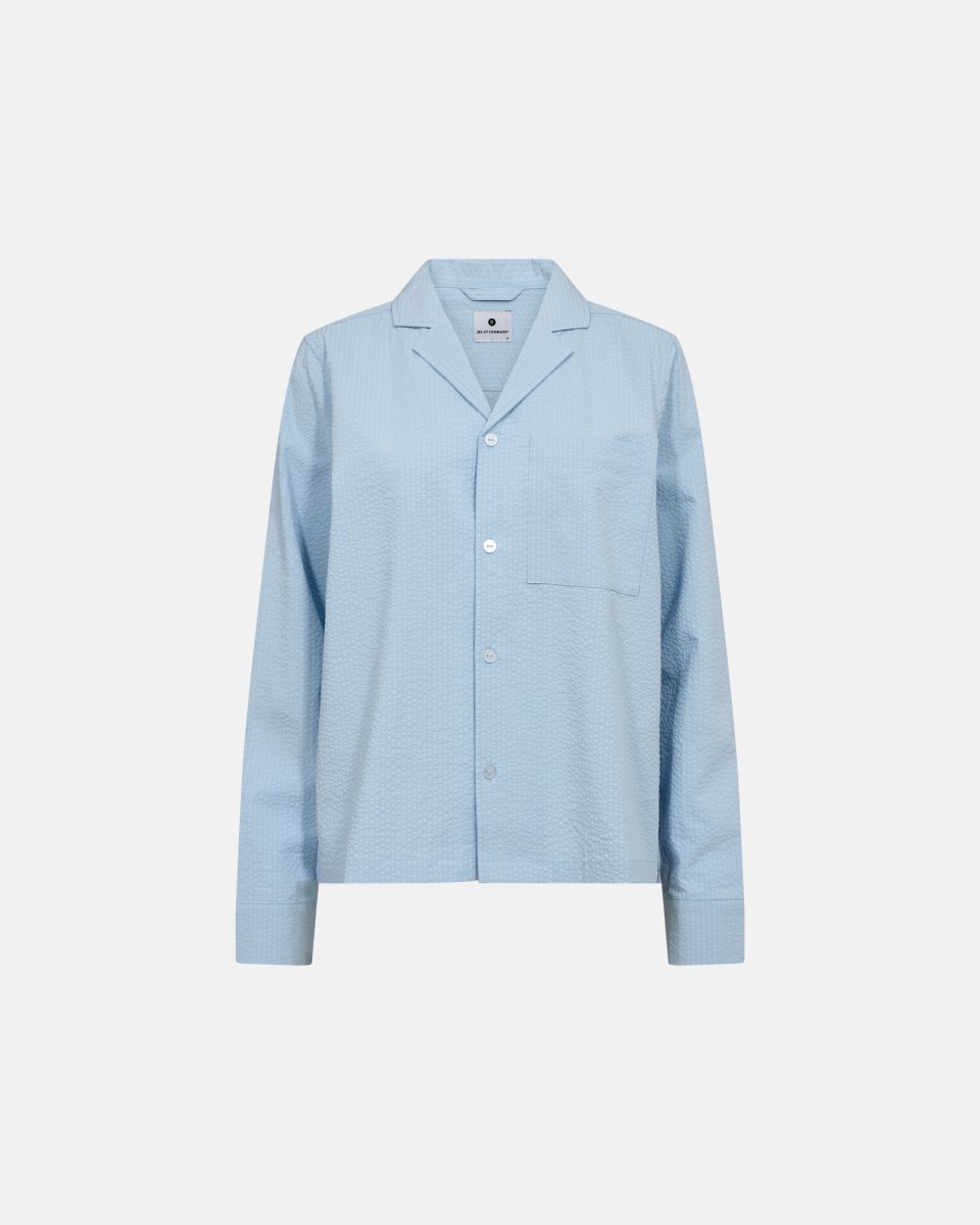 JBS of Denmark Women Pyjamasskjorte | Bambusviskose | Lys blå - 2XL