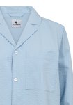 Pyjamasskjorte, Bambusviskose, Lys blå