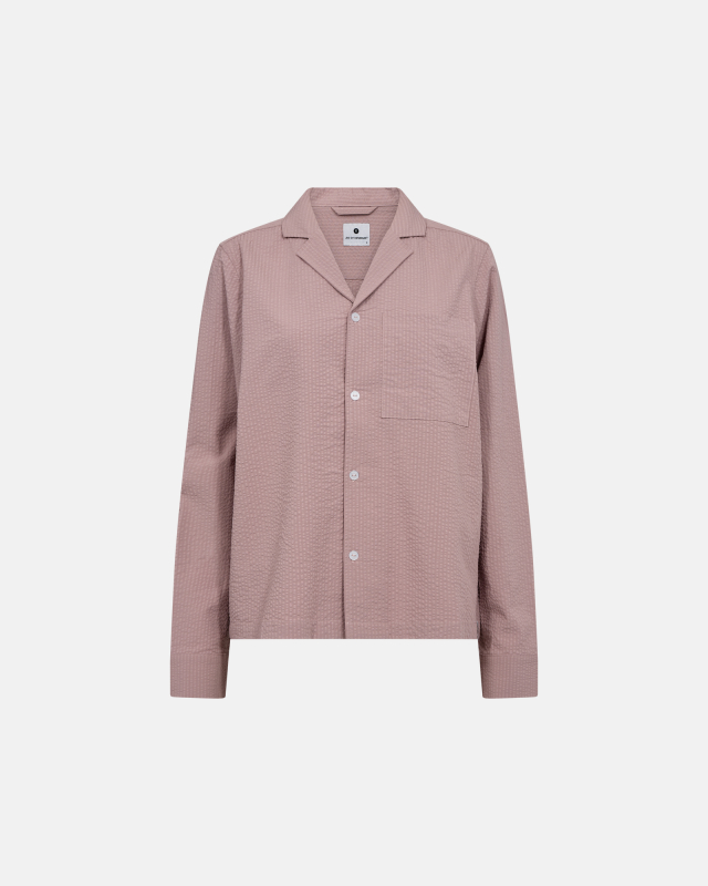Pyjamasskjorte | Bambusviskose | Rosa