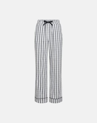Pyjamasbukser | 100% økologisk bomuld | Navy stribet -JBS of Denmark Women