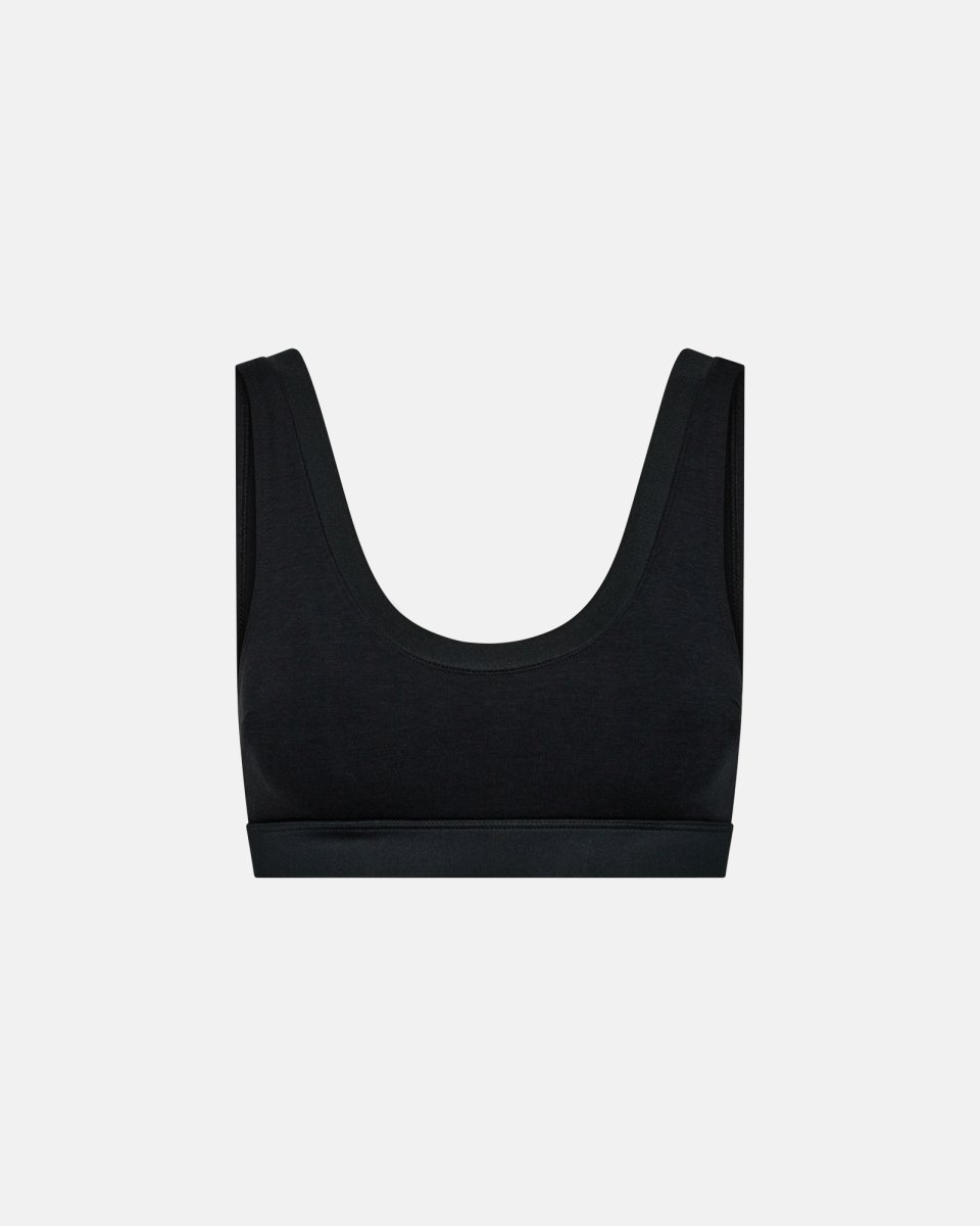 JBS of Denmark Women BH-top | Økologisk bambusviskose | Sort - S
