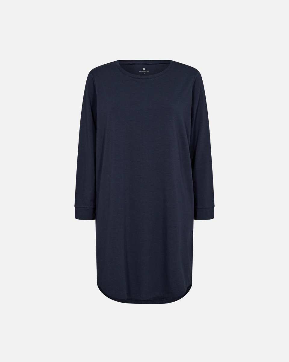 JBS of Denmark Women Big shirt m. lange ærmer | Bambusviskose | Navy - S