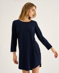 Big shirt m. lange ærmer | Bambusviskose | Navy -JBS of Denmark Women