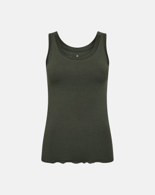 Tanktop | Økologisk bambusviskose | Grøn -JBS of Denmark Women
