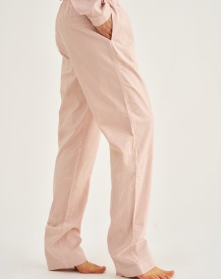 Pyjamasbukser, Bambusviskose, Fersken