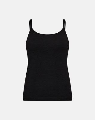Stroptop m. support | Bambusviskose | Sort -JBS of Denmark Women