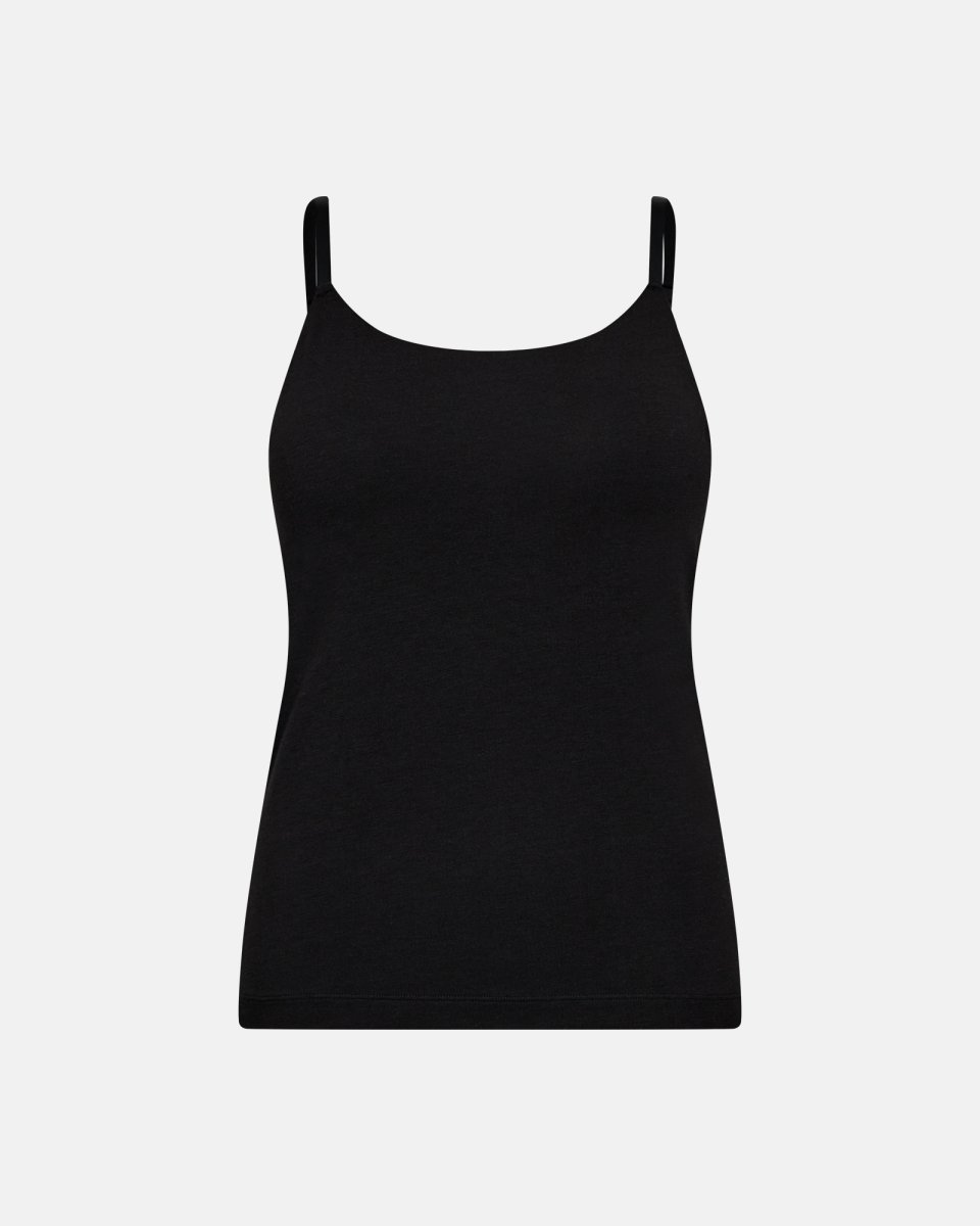 JBS of Denmark Women Stroptop m. support | Bambusviskose | Sort - S