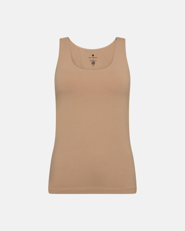 Tanktop m. support | Bambusviskose | Nude