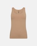 Tanktop m. support, Bambusviskose, Nude