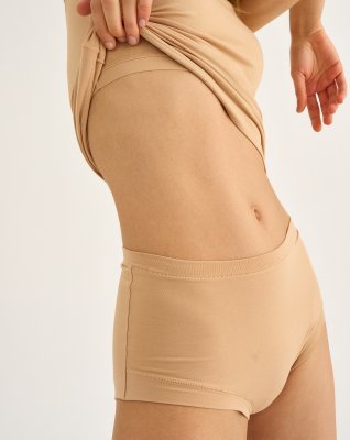 Stroptop m. support, Bambusviskose, Nude