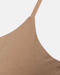 Stroptop m. support, Bambusviskose, Nude