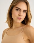 BH-top m. support, Bambusviskose, Nude