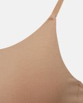 BH-top m. support, Bambusviskose, Nude