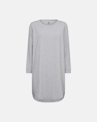 Big shirt m. lange ærmer | Bambusviskose | Grå -JBS of Denmark Women