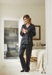 Pyjamas "Satin" | Polyester | Sort -Hype the Detail