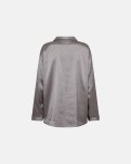 Pyjamas "satin" | Polyester | Lys grå -Hype the Detail