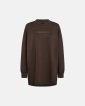 Sweatshirt "Oversize" | Polyester | Brun - Hype the Detail