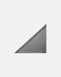 Halstørklæde "Triangle" | 100% uld | Lys grå -Hype the Detail