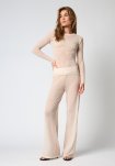 Bluse "Blonde" | Polyamid | Creme -Hype the Detail