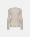Bluse "Blonde" | Polyamid | Creme -Hype the Detail