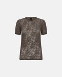 T-shirt "Blonde" | Polyamid | Brun -Hype the Detail