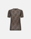 T-shirt "Blonde" | Polyamid | Brun -Hype the Detail