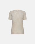 T-shirt "Blonde" | Polyamid | Creme -Hype the Detail