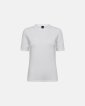 T-shirt "Logo" | Bomuld | Hvid m. burn-out effekt - Hype the Detail