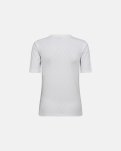 T-shirt "Logo" | Bomuld | Hvid m. burn-out effekt -Hype the Detail