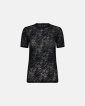 T-shirt "Blonde" | Polyamid | Sort - Hype the Detail