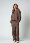 Sweatshirt "Oversize", Polyester, Brun