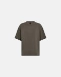 Sweat t-shirt "Oversize", Polyester, Brun
