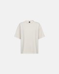 Sweat t-shirt "Oversize", Polyester, Råhvid