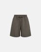 Sweatshorts "Oversize" | Polyester | Brun - Hype the Detail