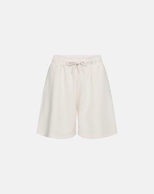 Sweatshorts "Oversize" | Polyester | Råhvid -Hype the Detail