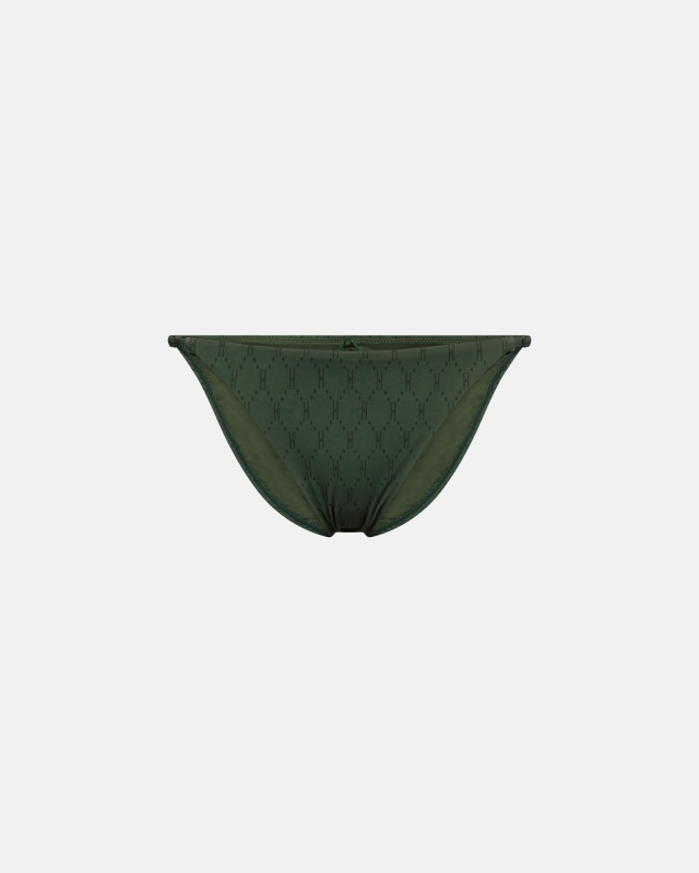 Bikiniunderdel "Tanga" | Polyamid | Grøn