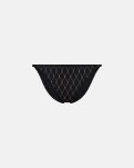 Bikiniunderdel "Tanga" | Polyamid | Sort -Hype the Detail