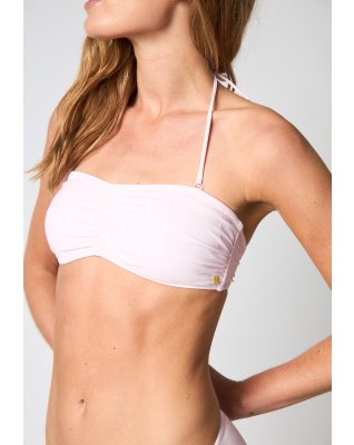 Bikinitop "Bandeau" | Polyamid | Rosa -Hype the Detail