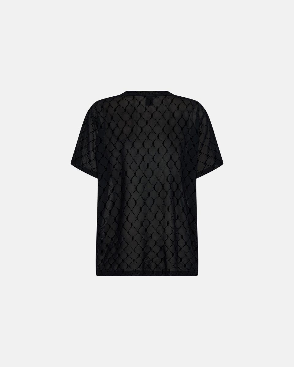 Hype the Detail Oversize t-shirt "Mesh" | Polyamid | Sort - S/M