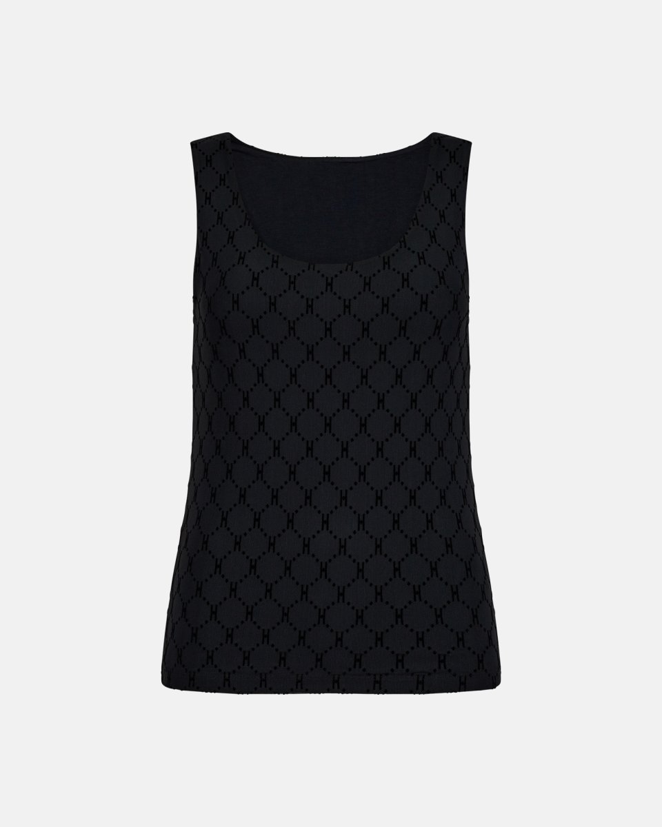 Hype the Detail Top "Mesh" | Polyamid | Sort - XS
