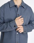 Overshirt 'armstrong' | 100% Bomuld | Blå -Resteröds
