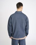 Overshirt 'armstrong' | 100% Bomuld | Blå -Resteröds