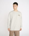 Langærmet t-shirt | 100% bomuld | Off white -Resteröds