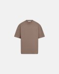 Dev t-shirt, 100% bomuld, Brun