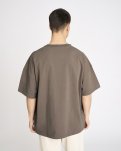 T-shirt "dev" | 100% bomuld | Brun -Resteröds