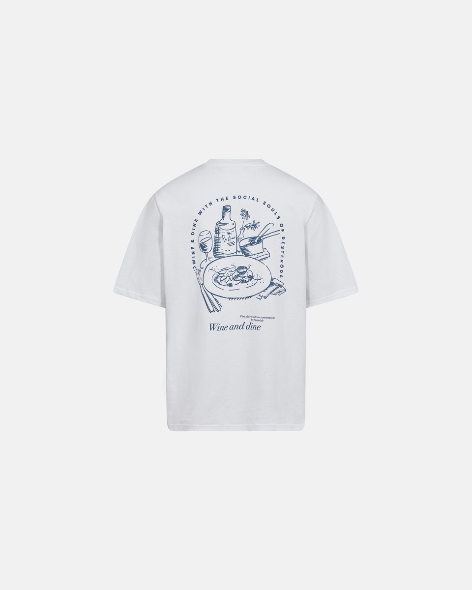 Resteröds Tas t-shirt | 100% bomuld | Hvid - XL