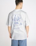 T-shirt m. print "tas" | 100% bomuld | Hvid -Resteröds