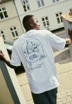T-shirt m. print "tas" | 100% bomuld | Hvid -Resteröds