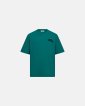 Tshirt m. print "tas" | 100% bomuld | Grøn - Resteröds