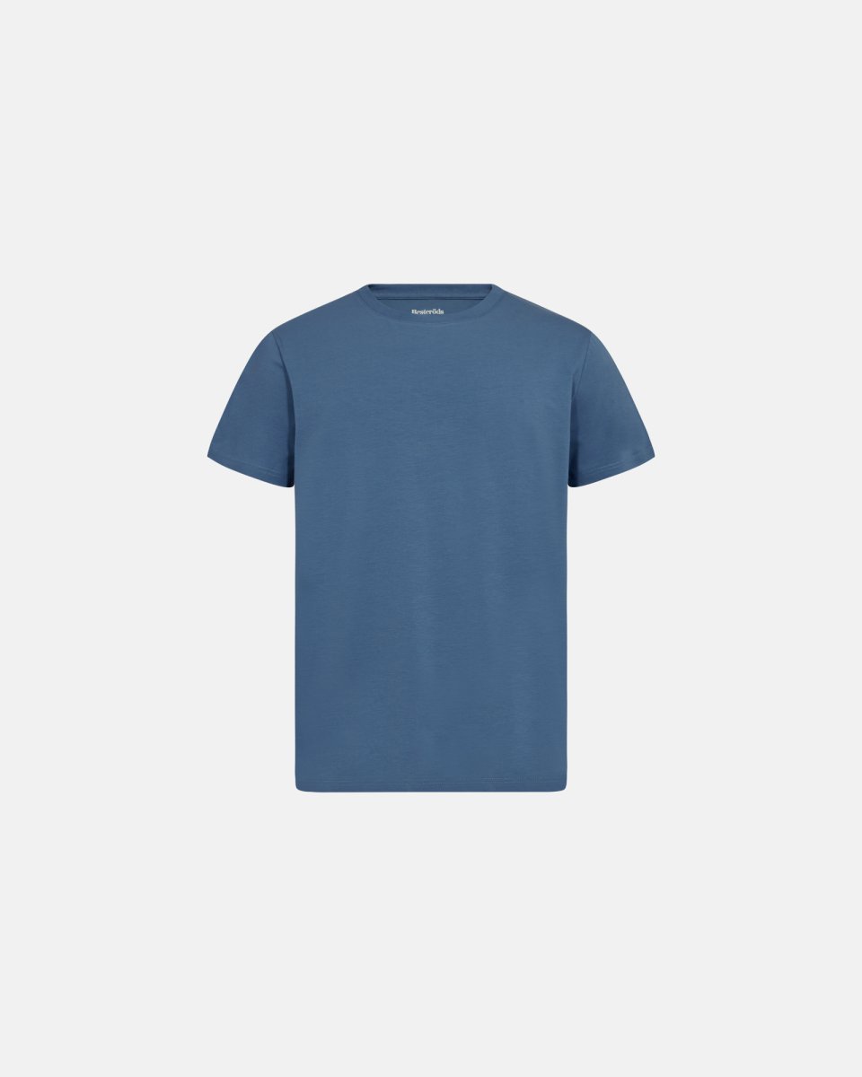 Resteröds T-shirt | Bambusviskose | Blå - L